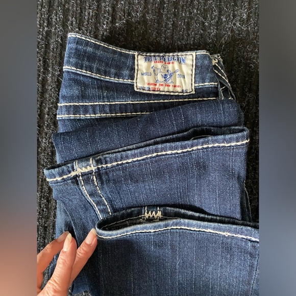 True Religion Designer jeans BECKY Big T -size 26 - Picture 11 of 13